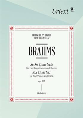 Sechs Quartette op. 112