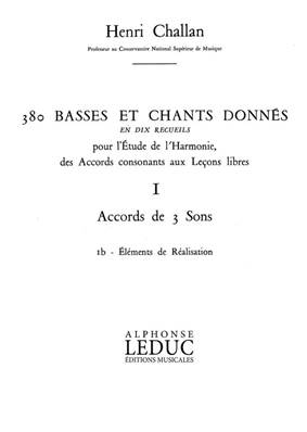 380 Basses et Chants Donnés Vol. 1B