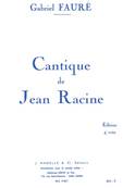 Cantique de Jean Racine Op. 11